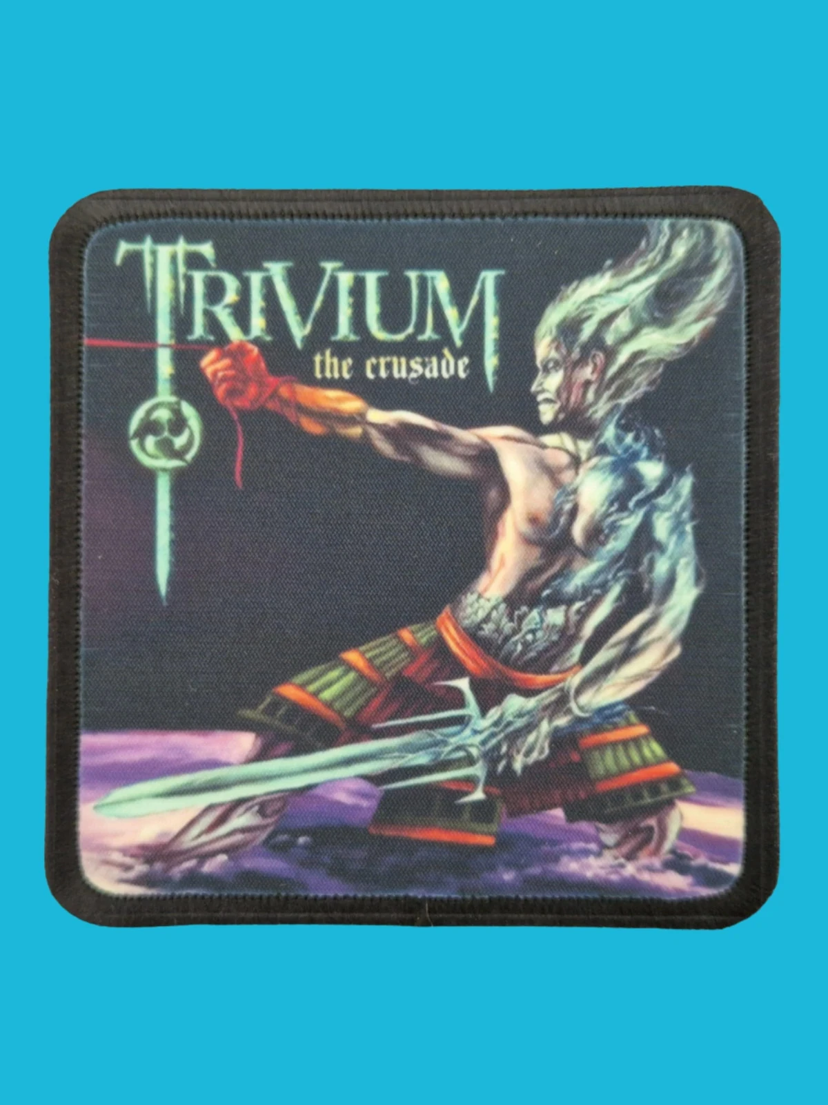 Patch Trivium - The Crusade - Imprimé - Carré de 7,5 x 7,5 centimètres